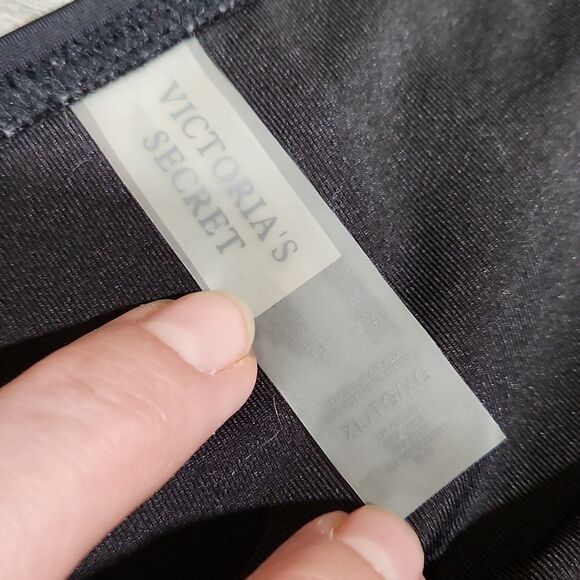 GUC Victoria Secret Black Highwaist Full Coverage Bikini Bottom - Picture 3 of 5